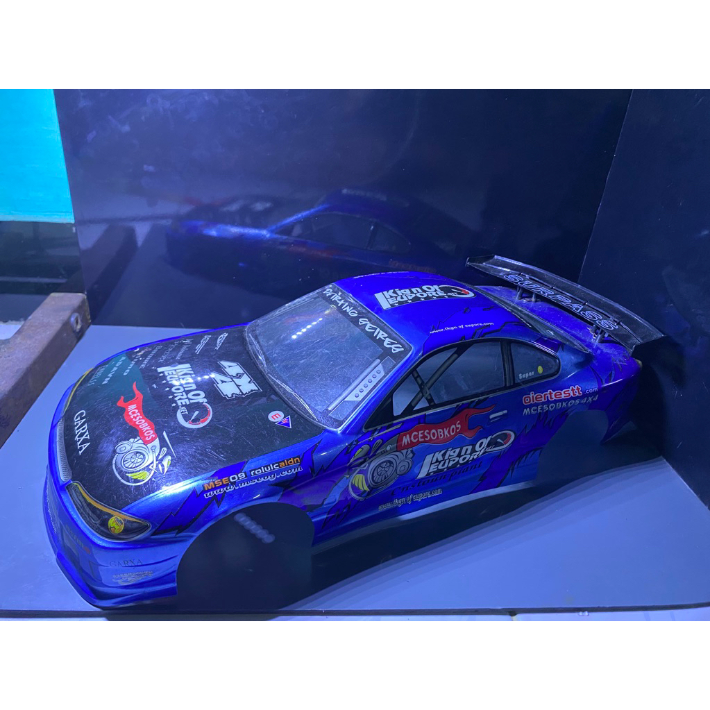 body soft rc 1:10 bekas