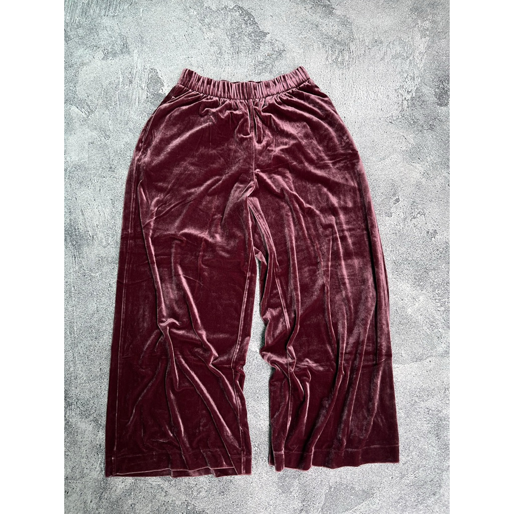 UNIQLO SWEATPANTS RELAXED SUEDE