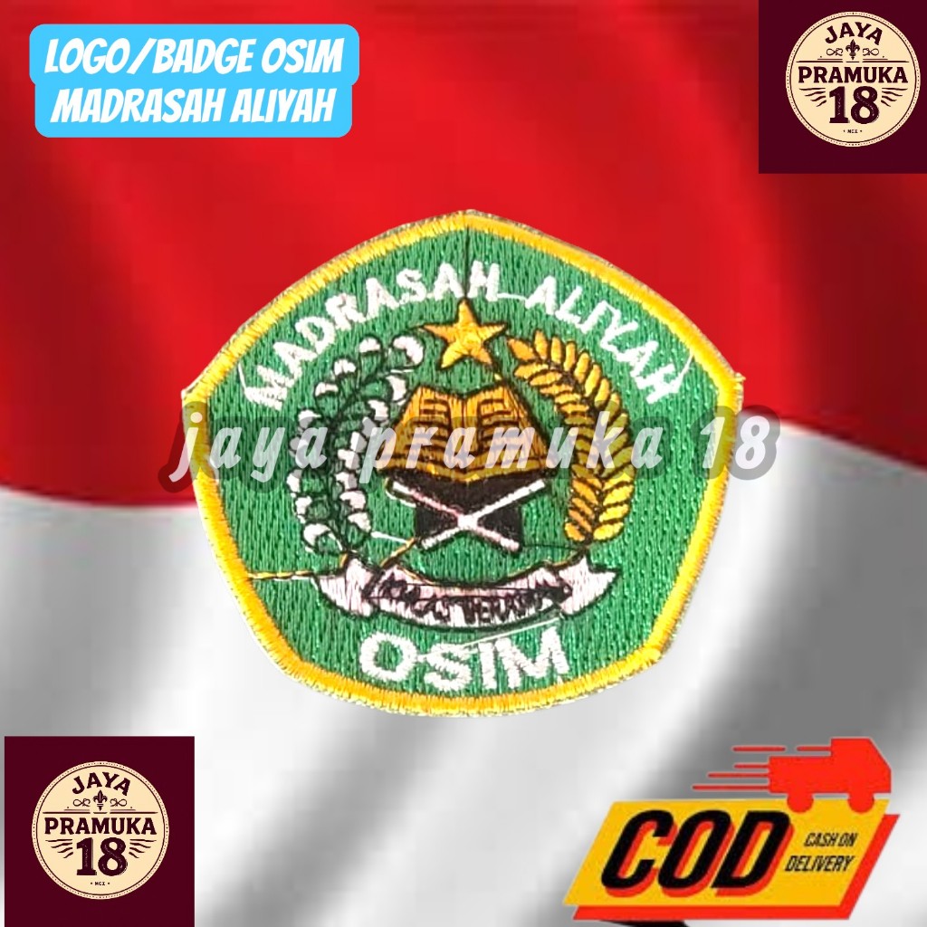 LOGO OSIM MADRASAH ALIYAH BED OSIM MADRASAH ALIYAH FULL BORDIR