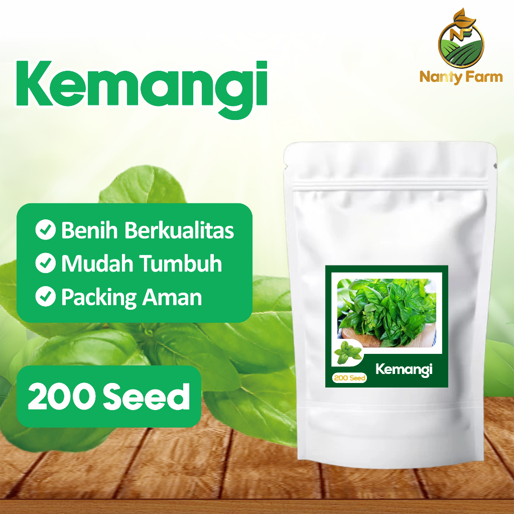 200 Benih Biji Kemangi Tidore
