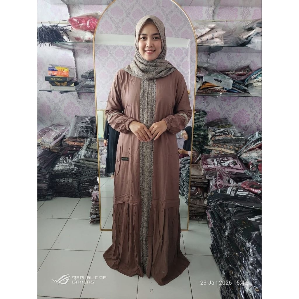 ((READY)) Gamis/Dress Twill premium by ANJANI STORE