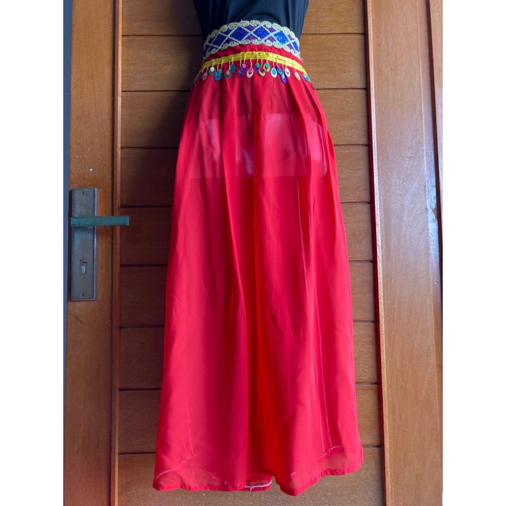 Rok Outer Sifon Tassel Mute Ala India (Preloved) Baca Deskripsi *W5*