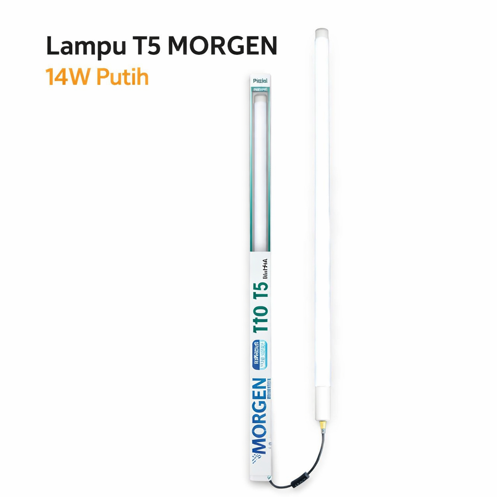 14 WATT / LAMPU KAP T5 MORGEN PUTIH 14 WATT