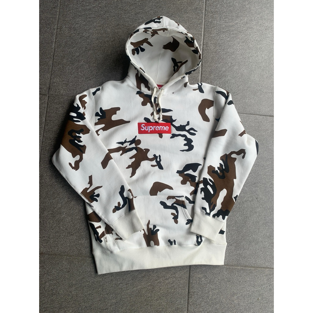 Supreme box logo camo