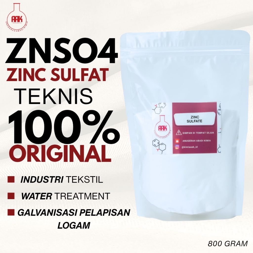 Zinc Sulfat / ZnSo4 / Seng Sulfat / Zinc Sulphate teknis