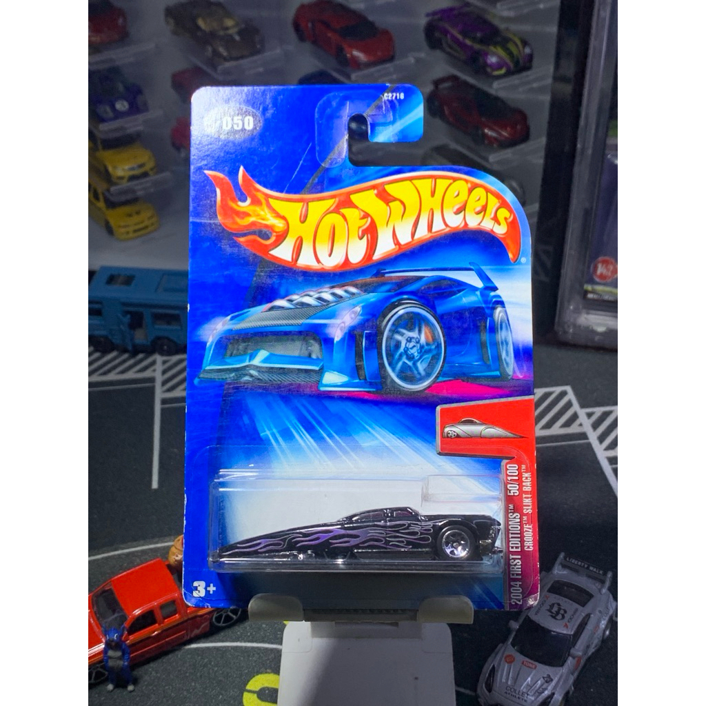 Hot wheels blue card Crooze Slikt Back 2004 first edition
