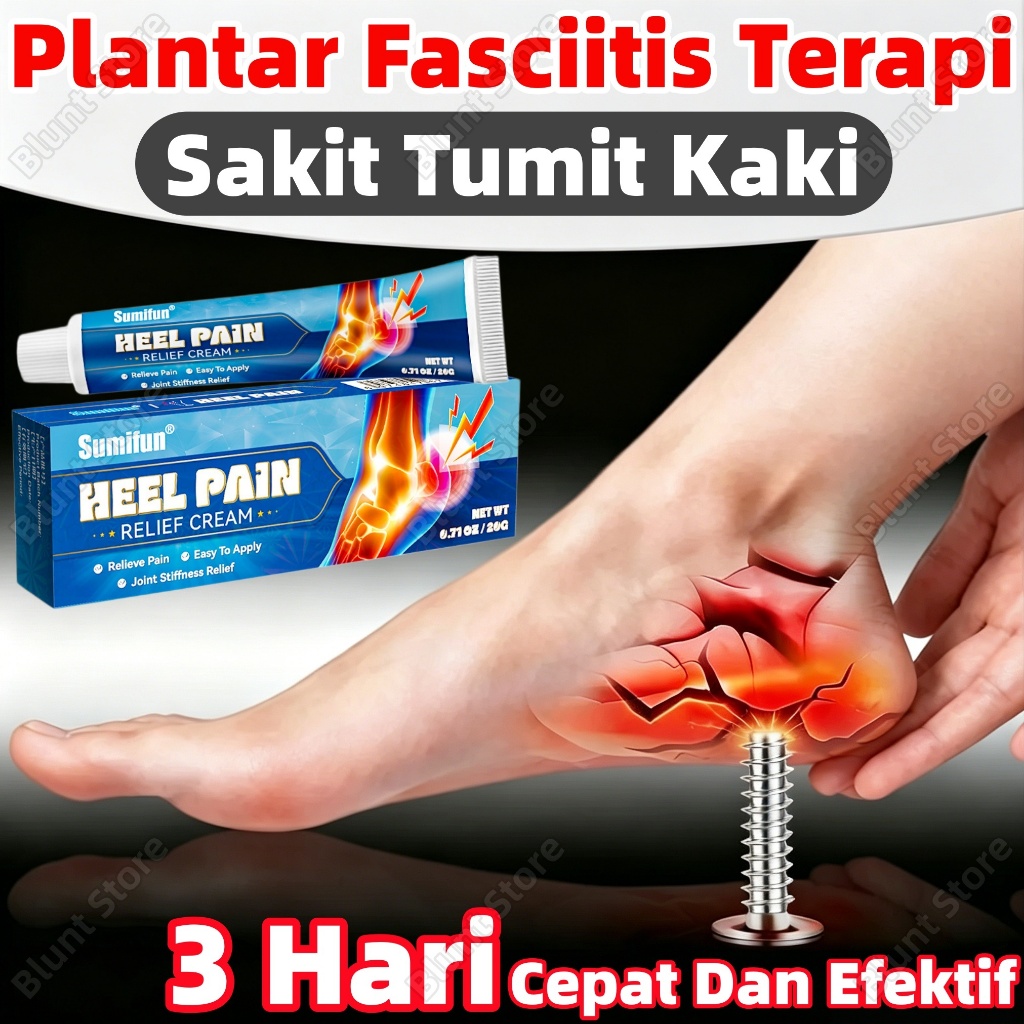 Obat Sakit Tumit Krim Plantar Fasciitis Terapi Kaki Obat Sakit Kaki Heel Pain Relief Cream Obat Saki