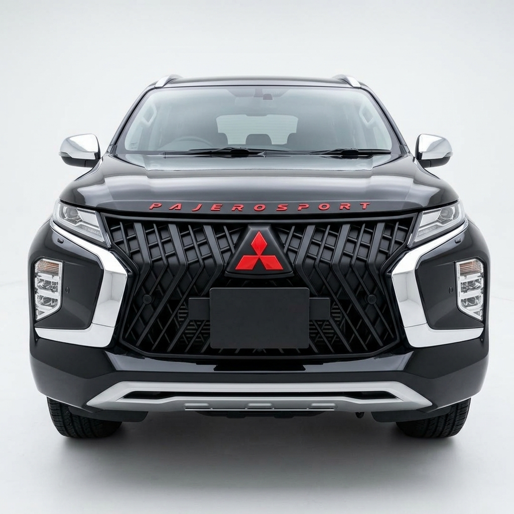 aksesoris mobil grill Pajero sport 2021 yo ra