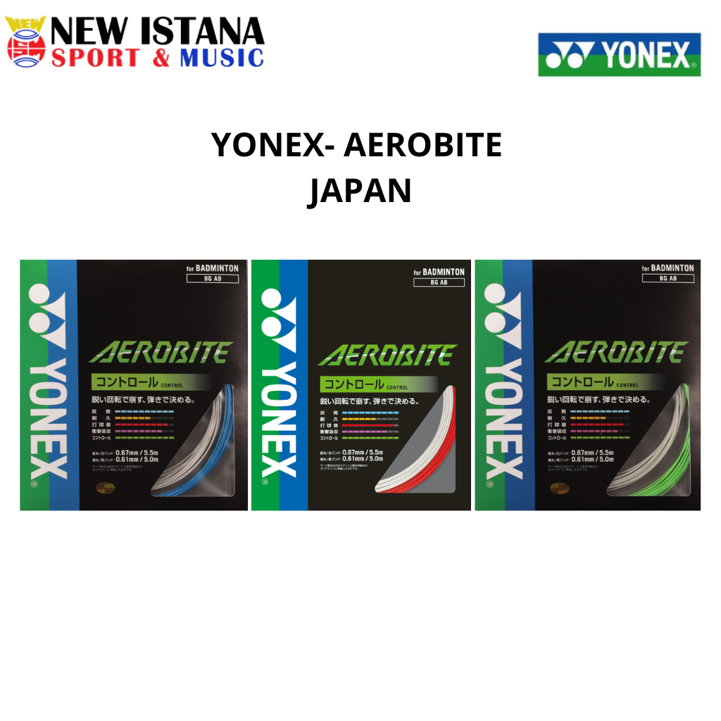 Senar Badminton Yonex Aerobite Japan