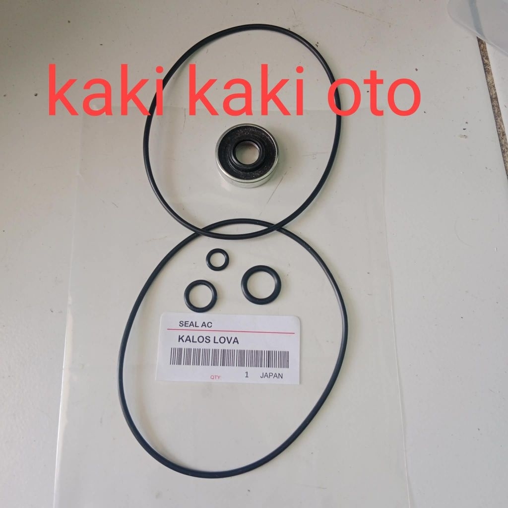 Shaft seal shaft lip seal kompresor AC seal compresor ac lengkap kalos lova