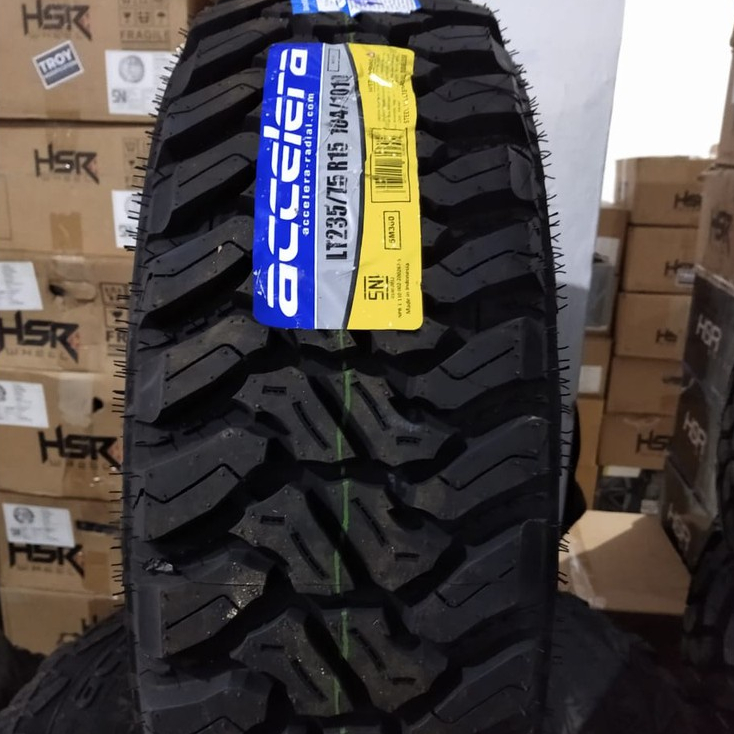 ban mobil offroad ring 15 ACCELERA MT-01 235 75 R15 ban mobil tubles