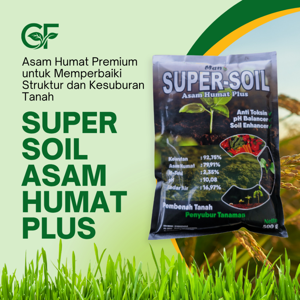Super Soil Asam Humat Plus 1 Kg MT