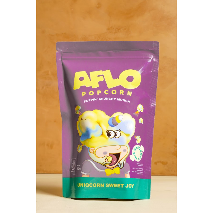 AFLO POPCORN UNIQCORN SWEET JOY