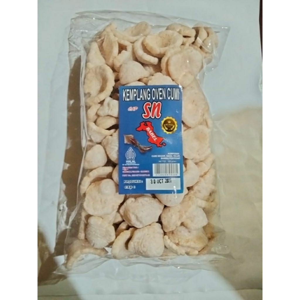 KERUPUK KEMPLANG OVEN CUMI SN KHAS BANGKA