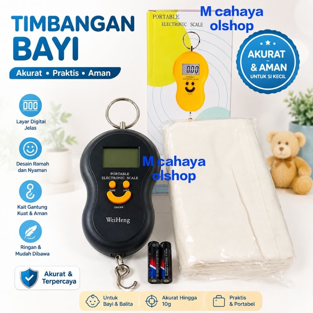 Bayi Timbangan +kain timbangan bayi/ timbangan digital