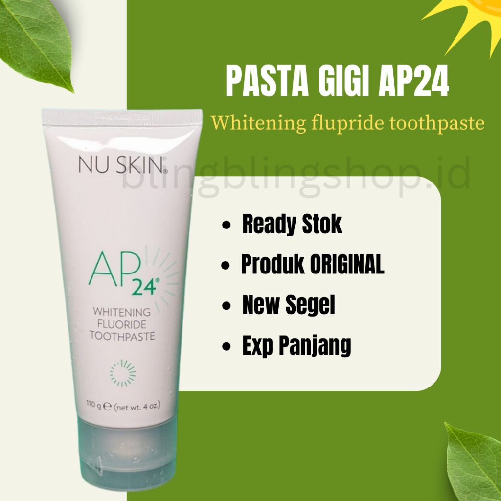 Pasta Gigi AP.24 Whitening Fluoride Toothpaste ED 2027