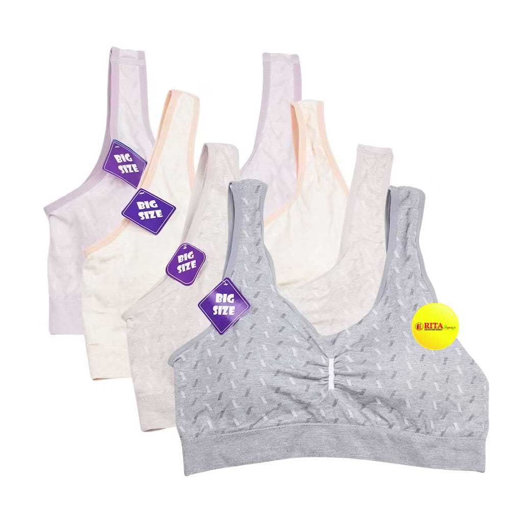 Grape Sport Bra Big Size Wanita / Underwear Wanita
