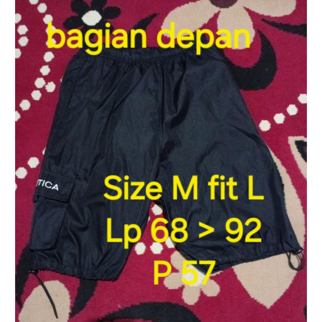 celana pendek board short Nautica