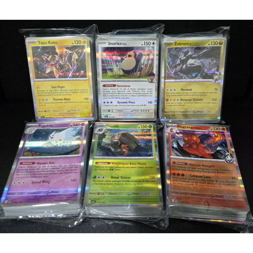[BULK] Kartu Pokemon / Pokemon Card TCG Bulk Mega Impian EX Pokemon , Trainer , Dll