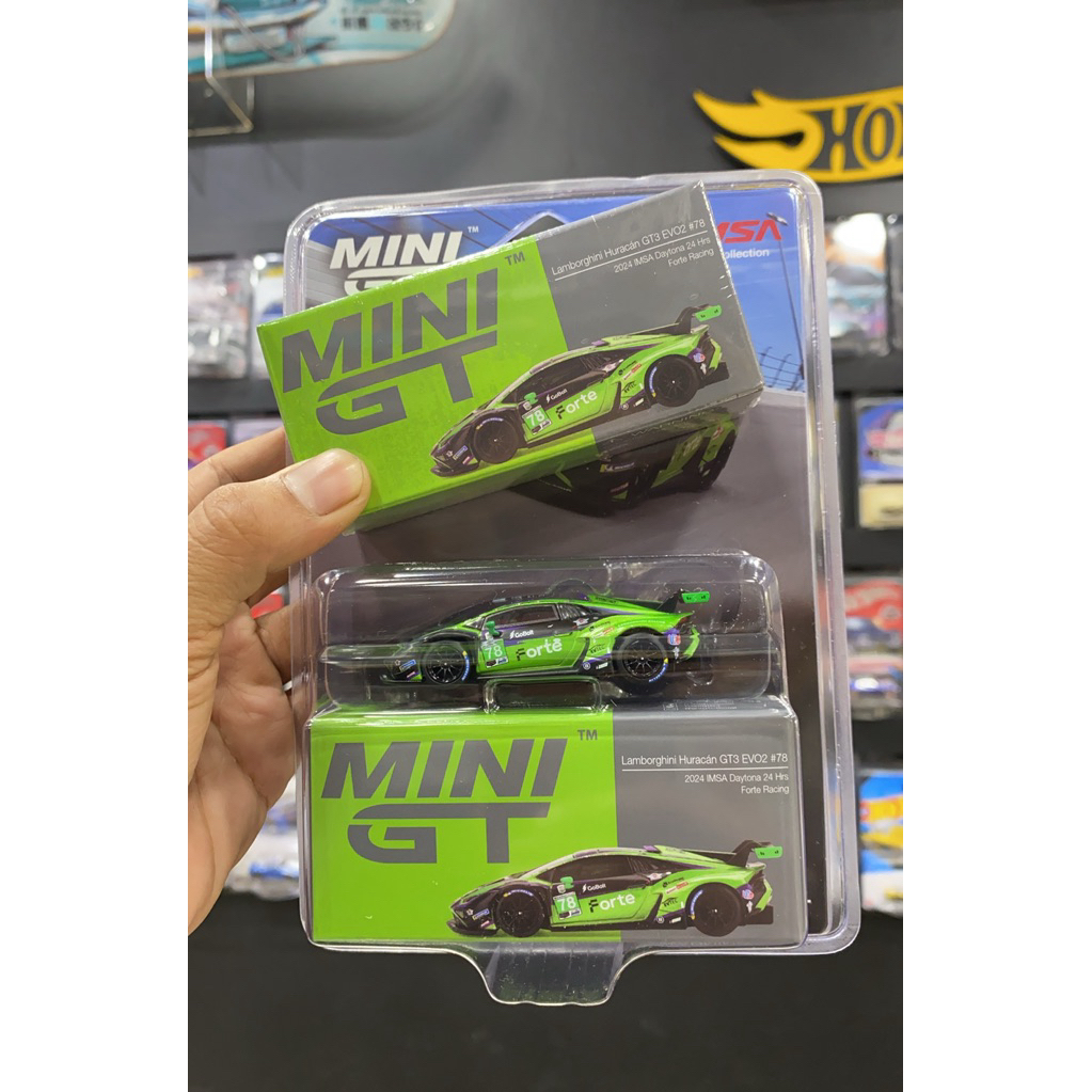 MINI GT 1062 Lamborgini Huracan GT3 Evo2 #78 IMSA