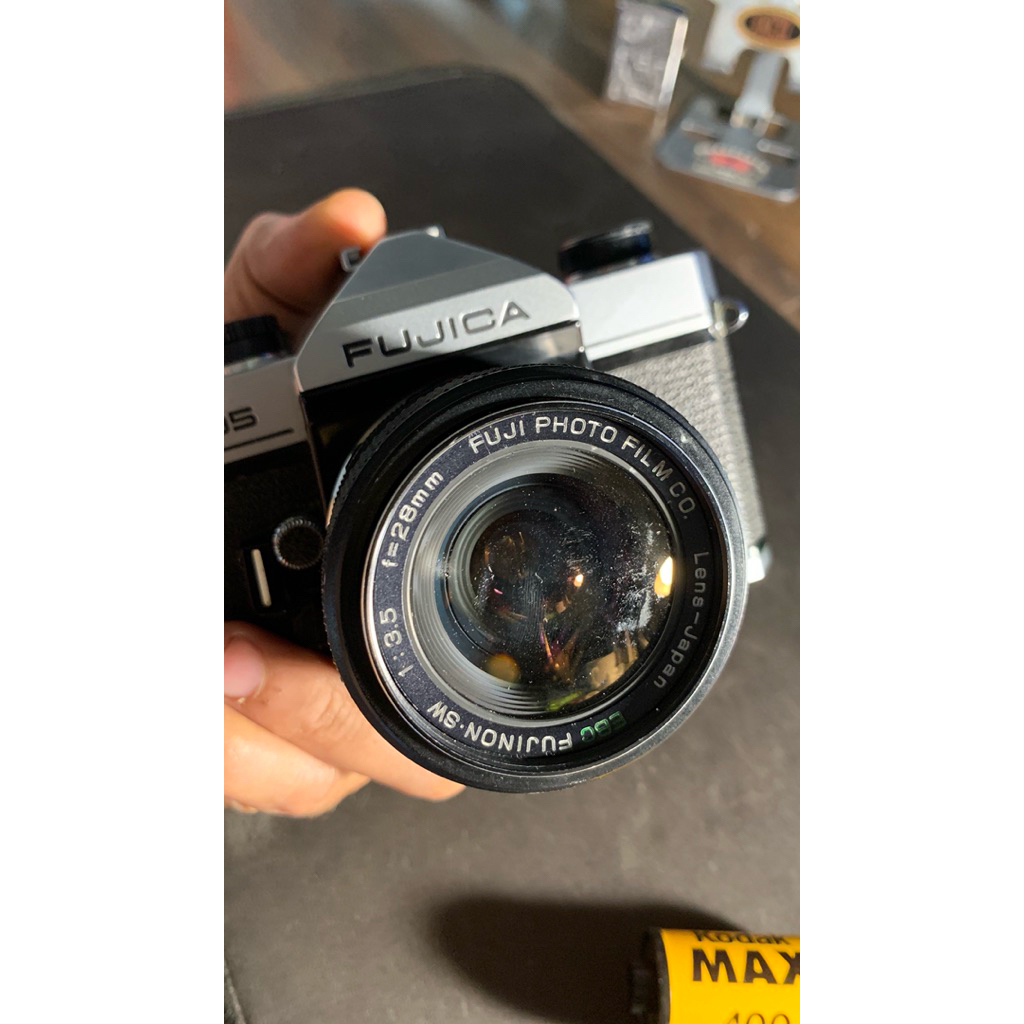 Fujica ST705 + Fujinon 28mm