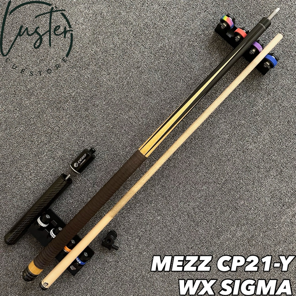 MEZZ CP21-Y + WX SIGMA (SECOND LIKE NEW) - STICK BILLIARD STIK BILLIARD CUE BILLIARD