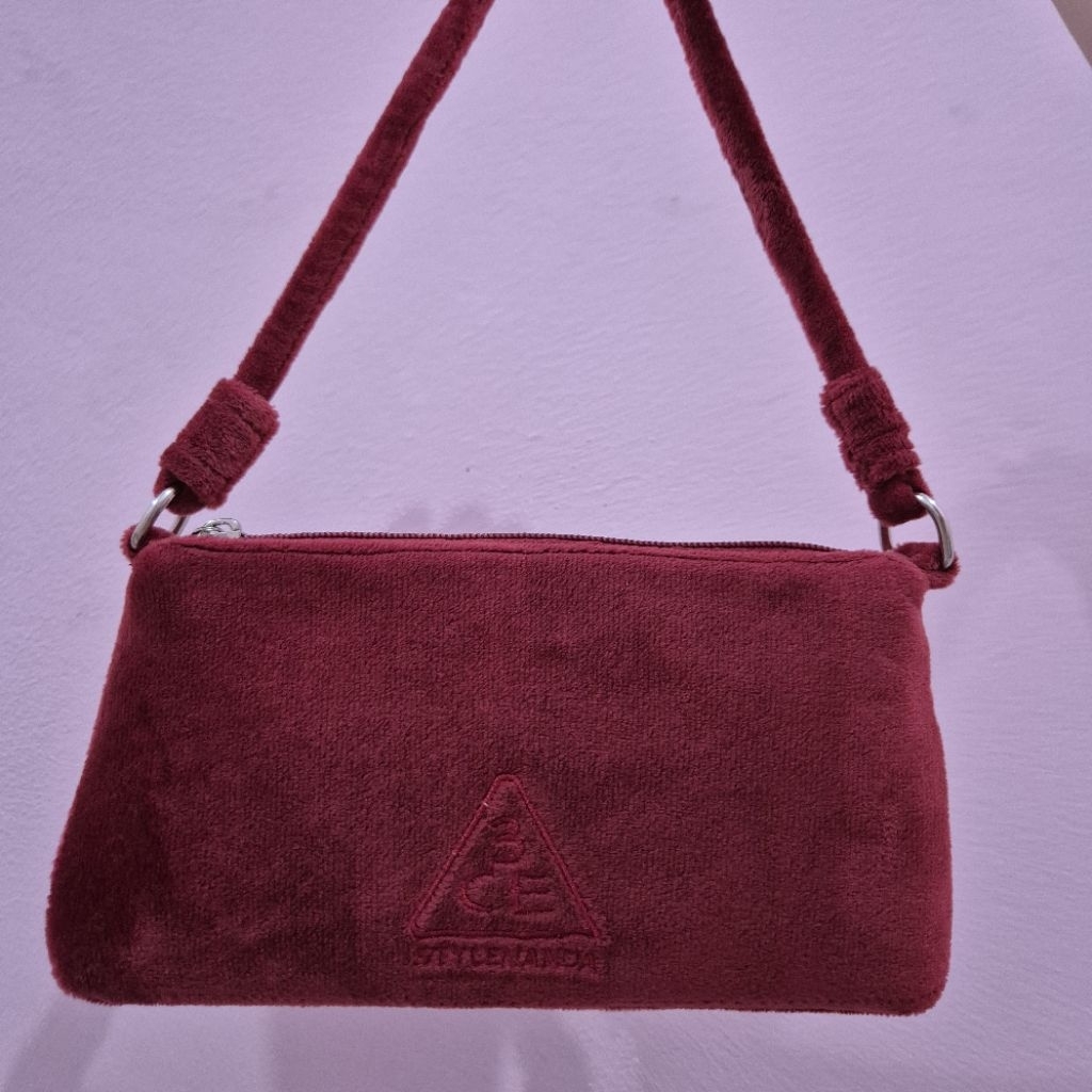 [NEW] 3CE Velvet Bag