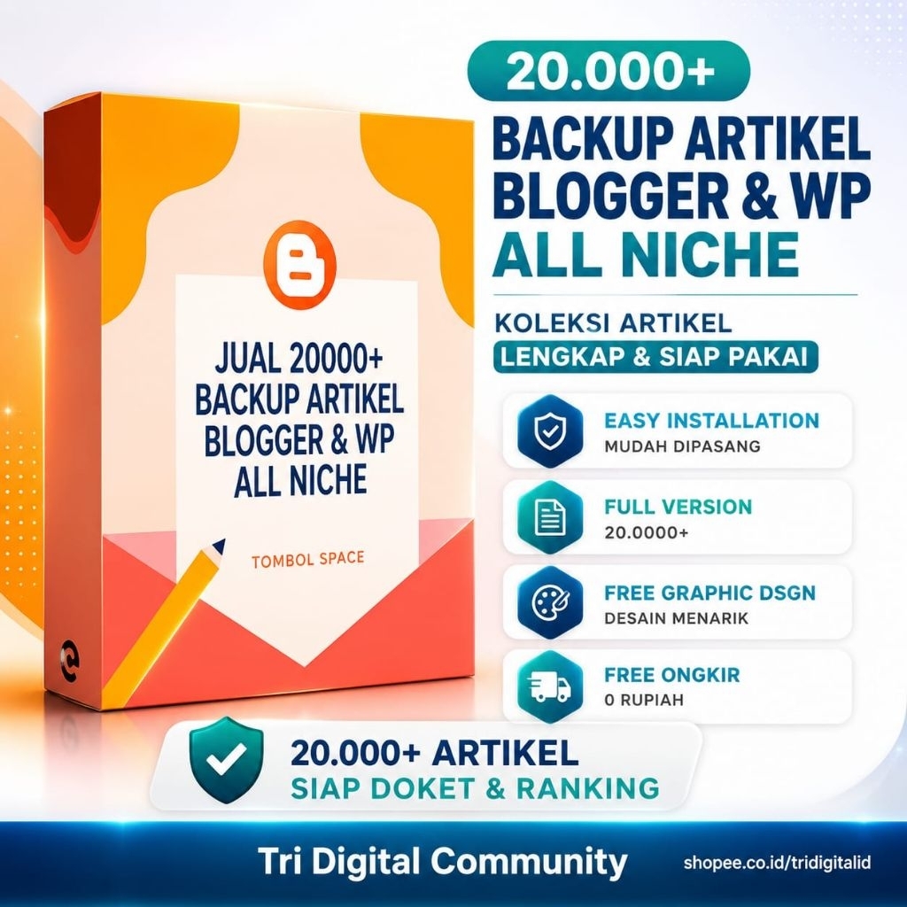 Jual 20000 Backup Artikel Terbaik Keuangan, Tutorial, Android, Kesehatan, Wallpaper Untuk Web