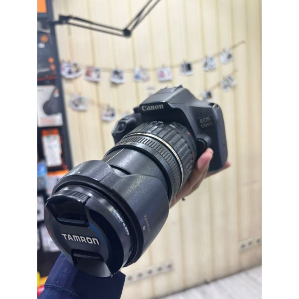 KAMERA CANON EOS 1300D KIT 18-200MM SECOND - GARANSI 2 BULAN