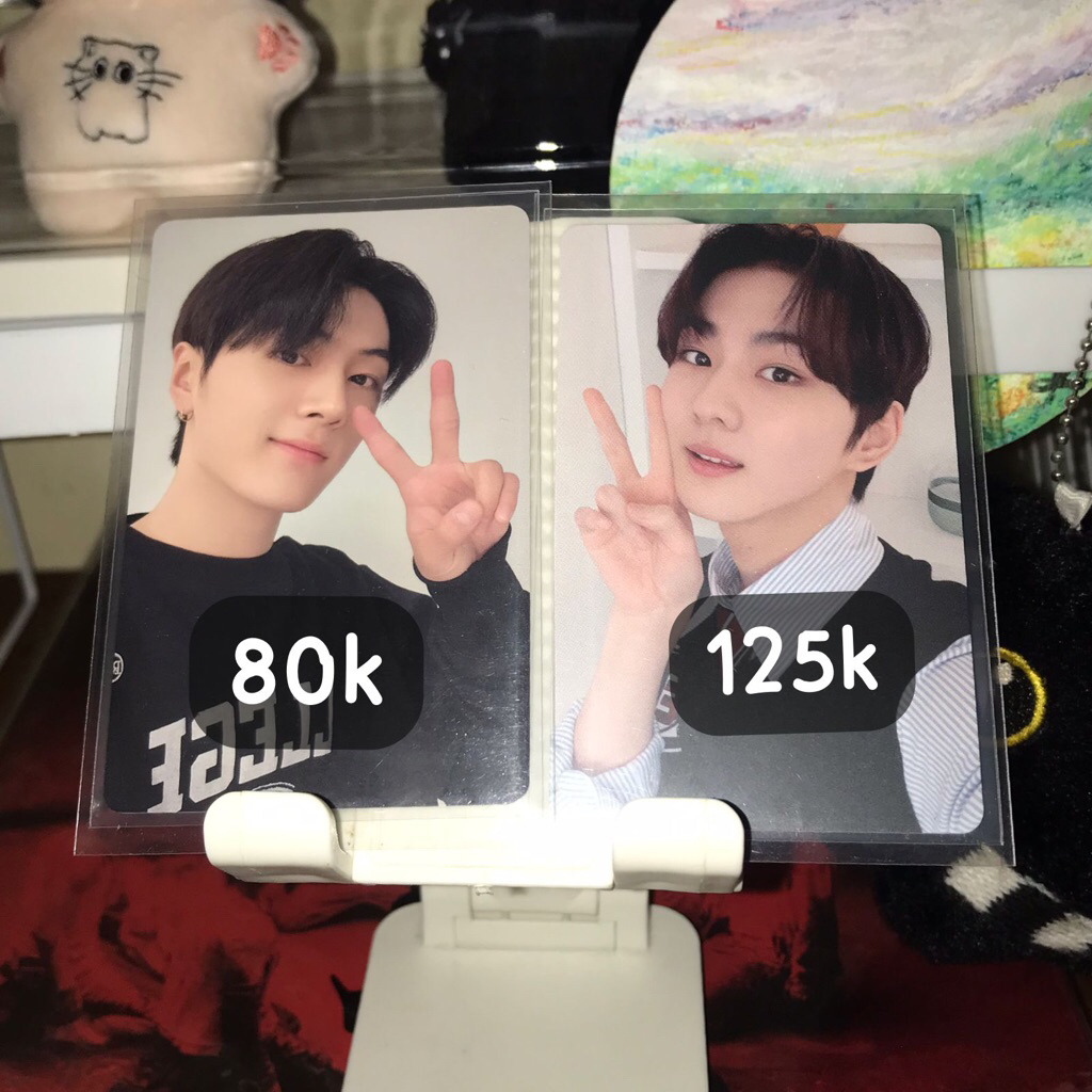 Photocard enhypen official Jay, Jungwon Border hanakai