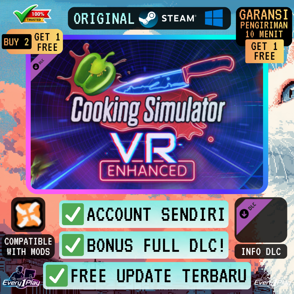 Cooking Simulator VR Game Steam - Games PC Laptop Windows