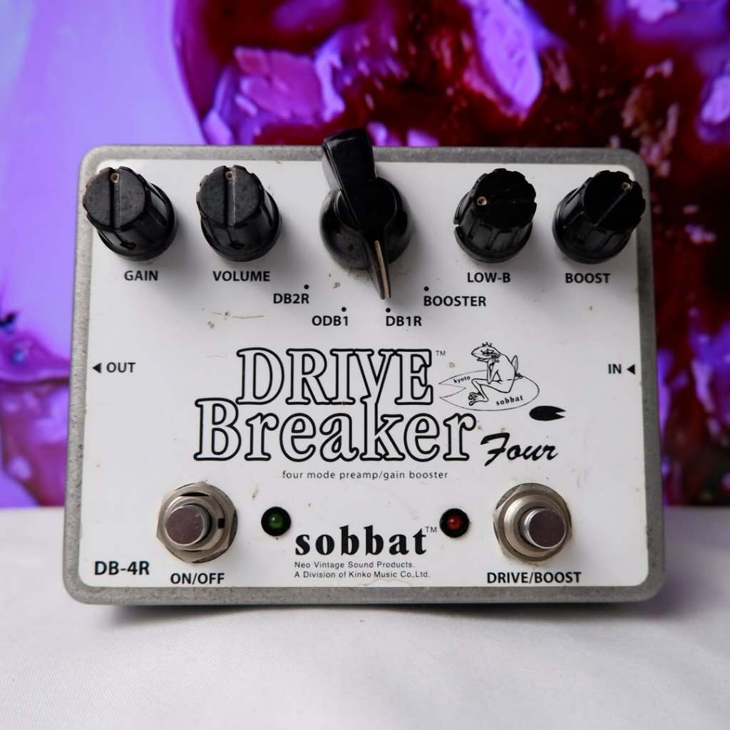 Sobbat DB-4R Drive Breaker Four Preamp / Gain Booster n boss mxr electro harmonix strymon jhs walrus