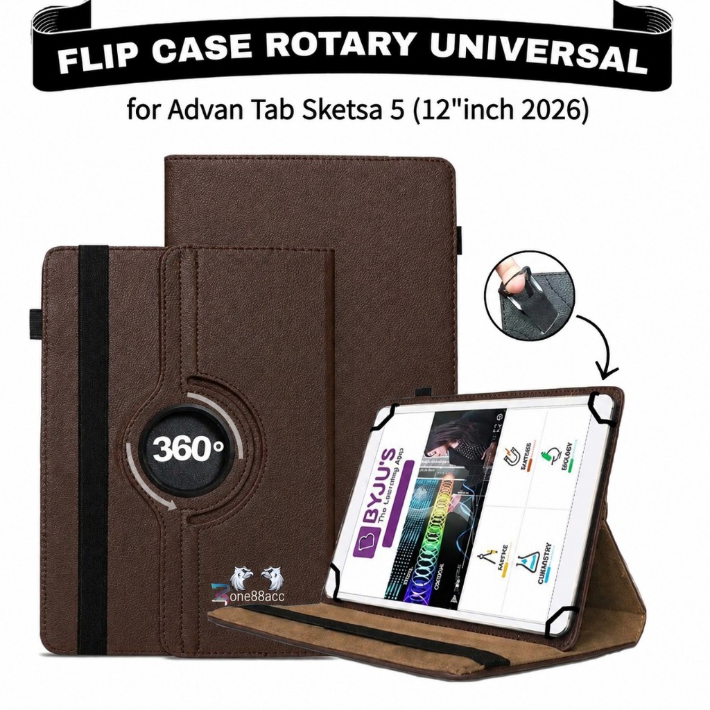 Case Rotary Universal Advan Tab Sketsa 5 12"inch 2026 / case advan sketsa 5 / casing advan sketsa 5 