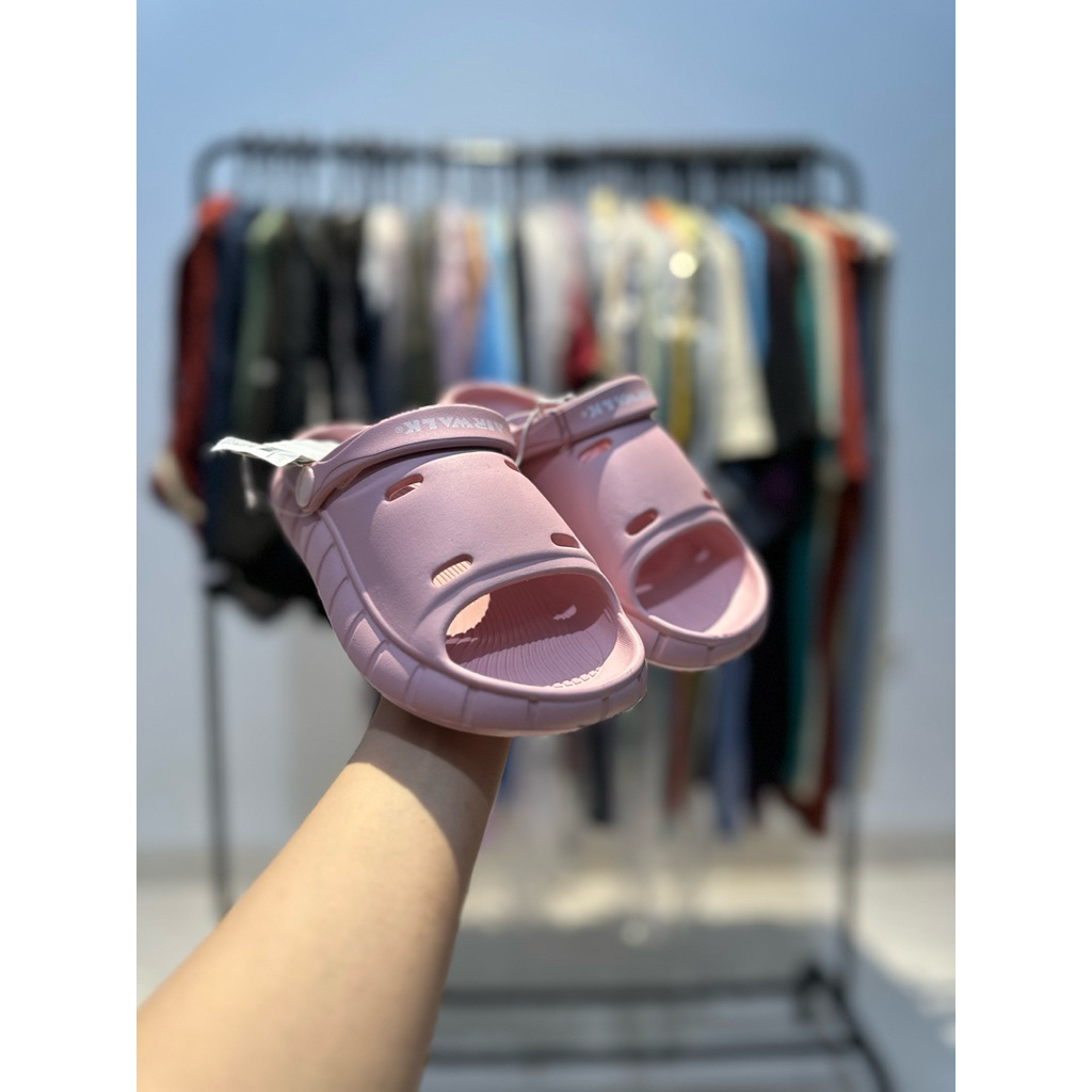 SANDAL ANAK SLIP ON AIRWALK CRIBY JR AIWSK240718P PINK ORIGINAL SENDAL AIRWALK