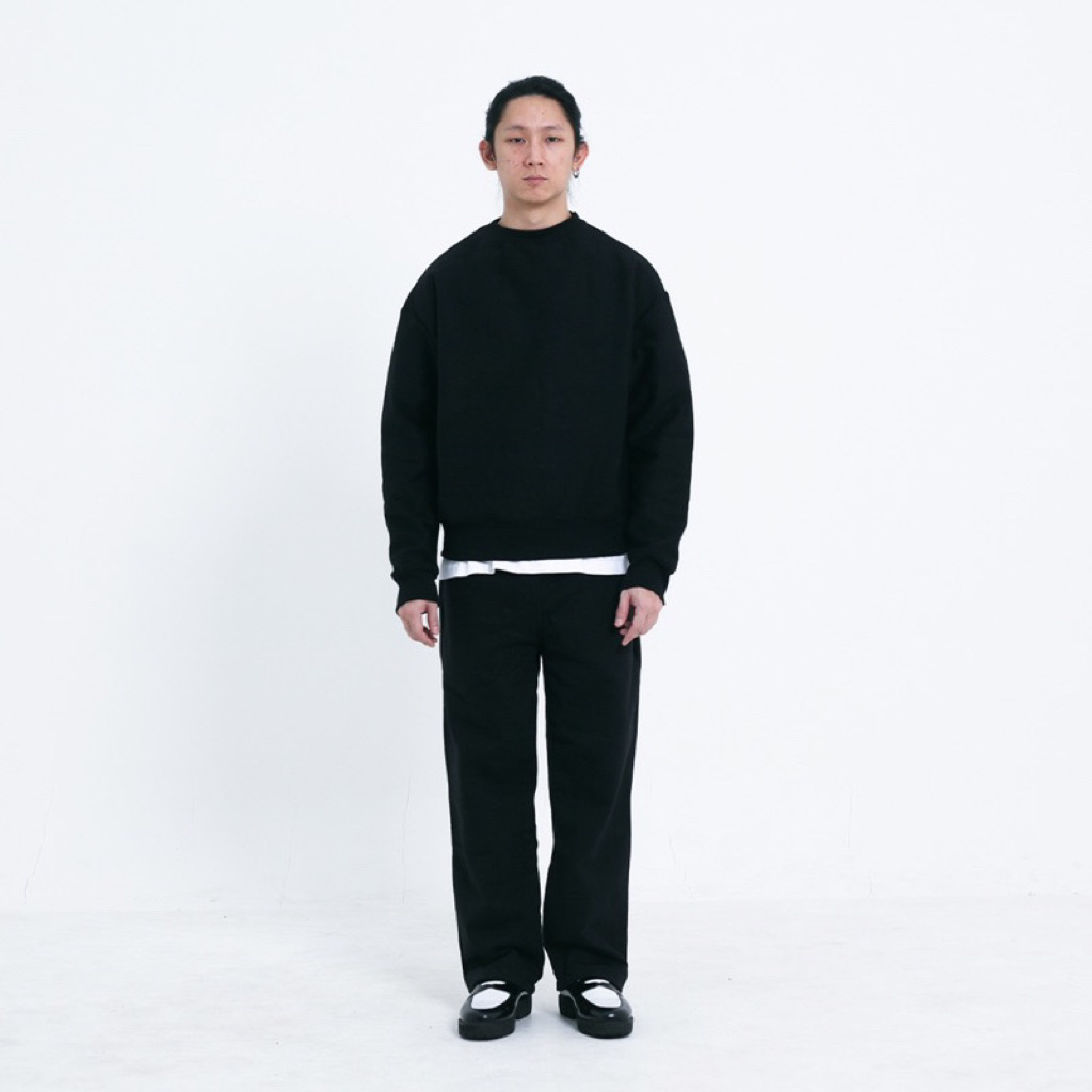 BOXY CREWNECK ALL AROUND FADED