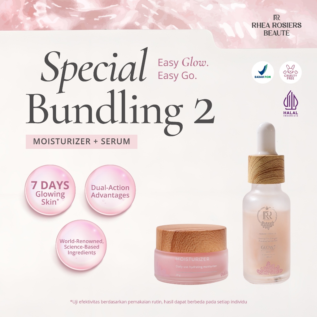 RR BEAUTE - BUNDLING 2 ( MOIST + SERUM )