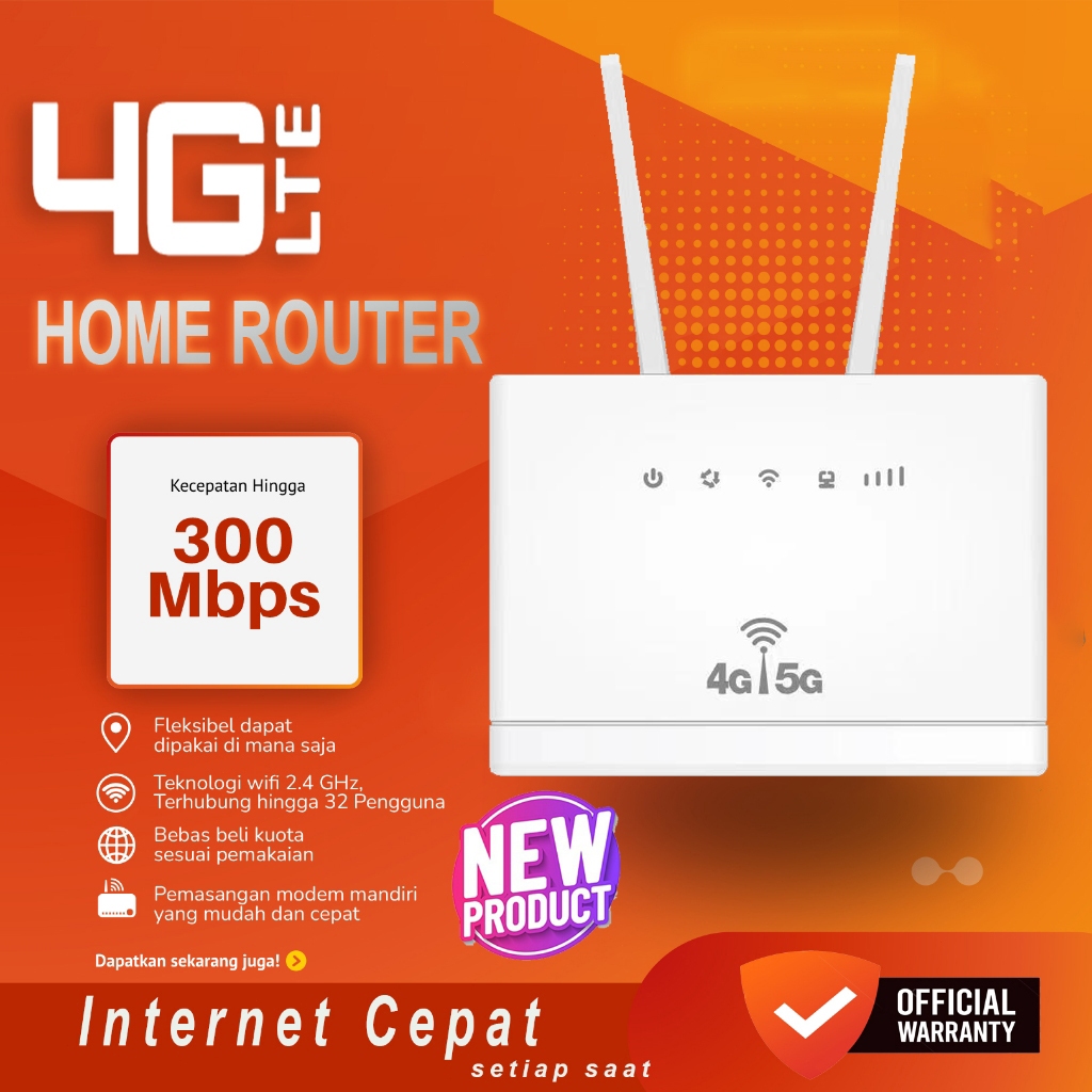 300 Mbps 4G WiFi Modem | LTE Router | All Operator | SIM Card