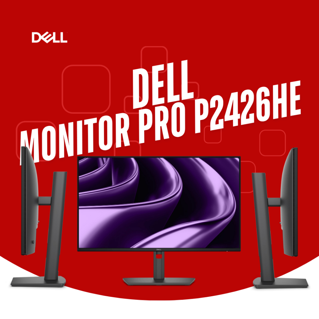 Dell Pro Monitor P2426HE 24 Inch USB-C Hub Monitor IPS FHD 120Hz | Dell Jakarta