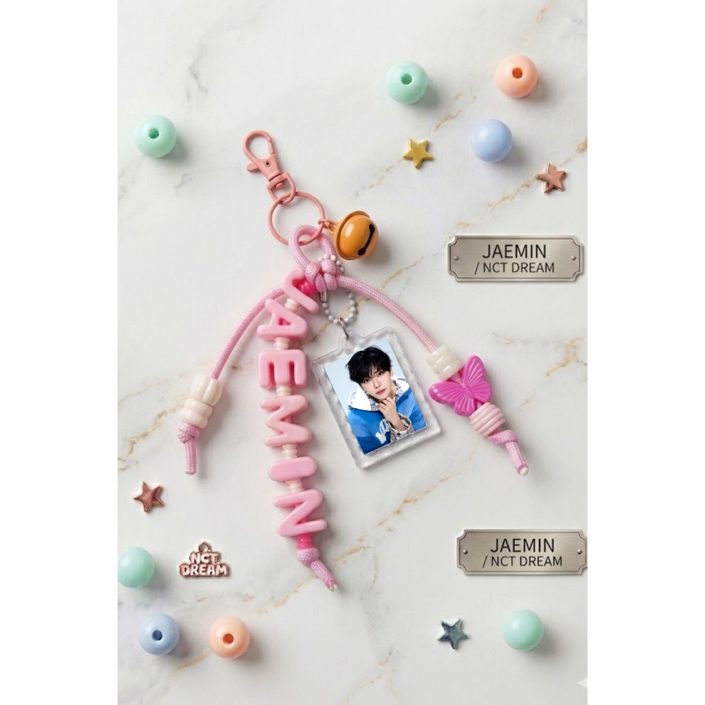 NCT DREAM Bag charm Nama member | Keychain NCT | NCTZEN | Gantungan Tas | CZENNIE | SIJEUNI