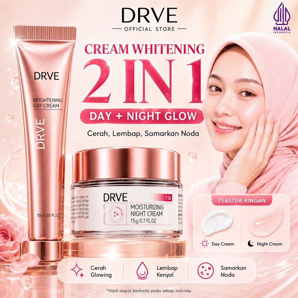 [COD] DRVE Retinol Repairing Essence Serum Wajah Anti Aging Menyamarkan Garis Halus Mencerahkan Mele