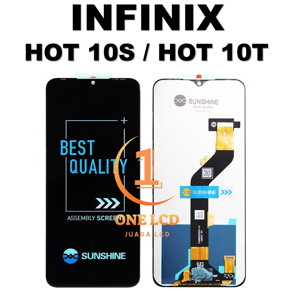 LCD TOUCHSCREEN INFINIX HOT 10S / HOT 10T ORIGINAL 100%