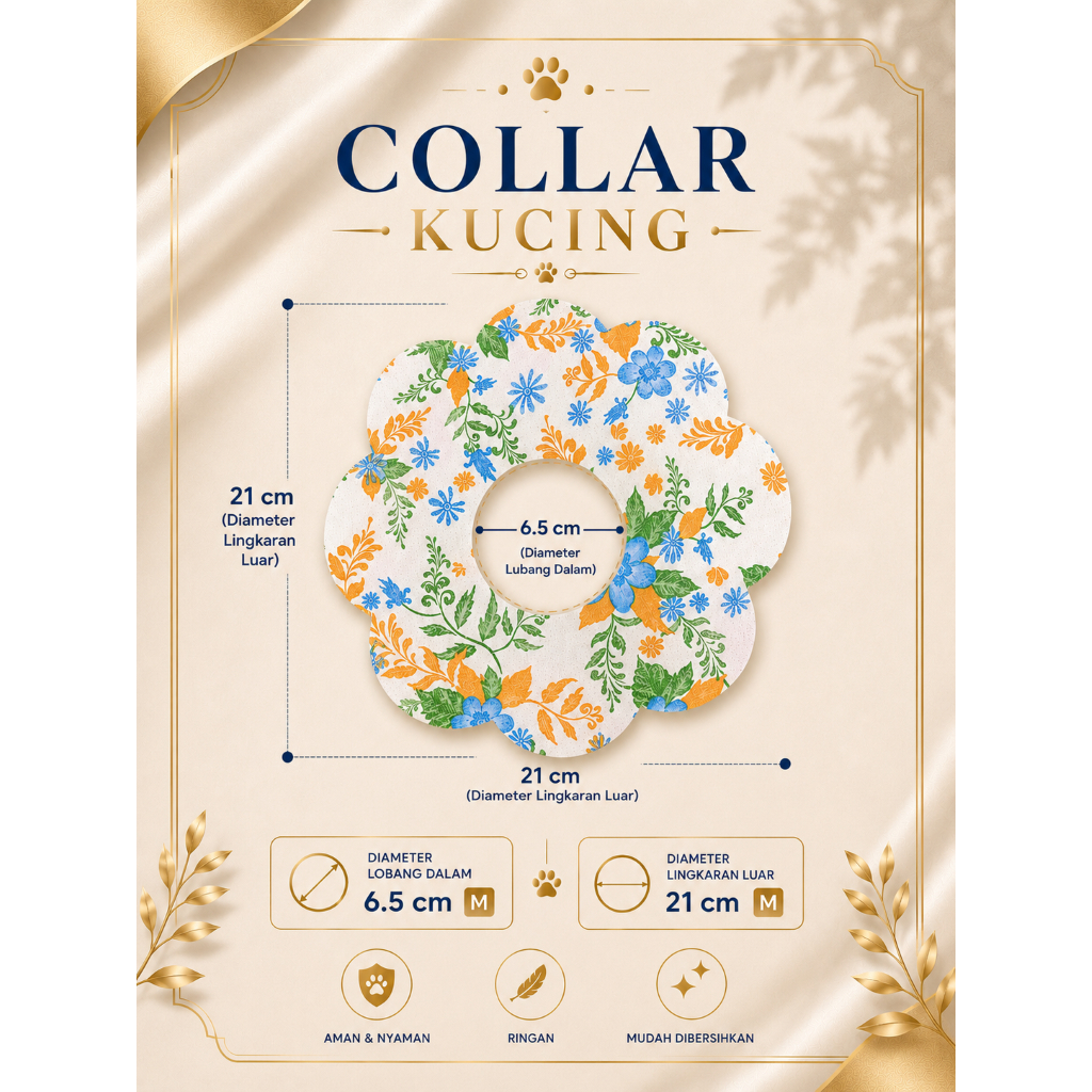 COLLAR KUCING KAIN