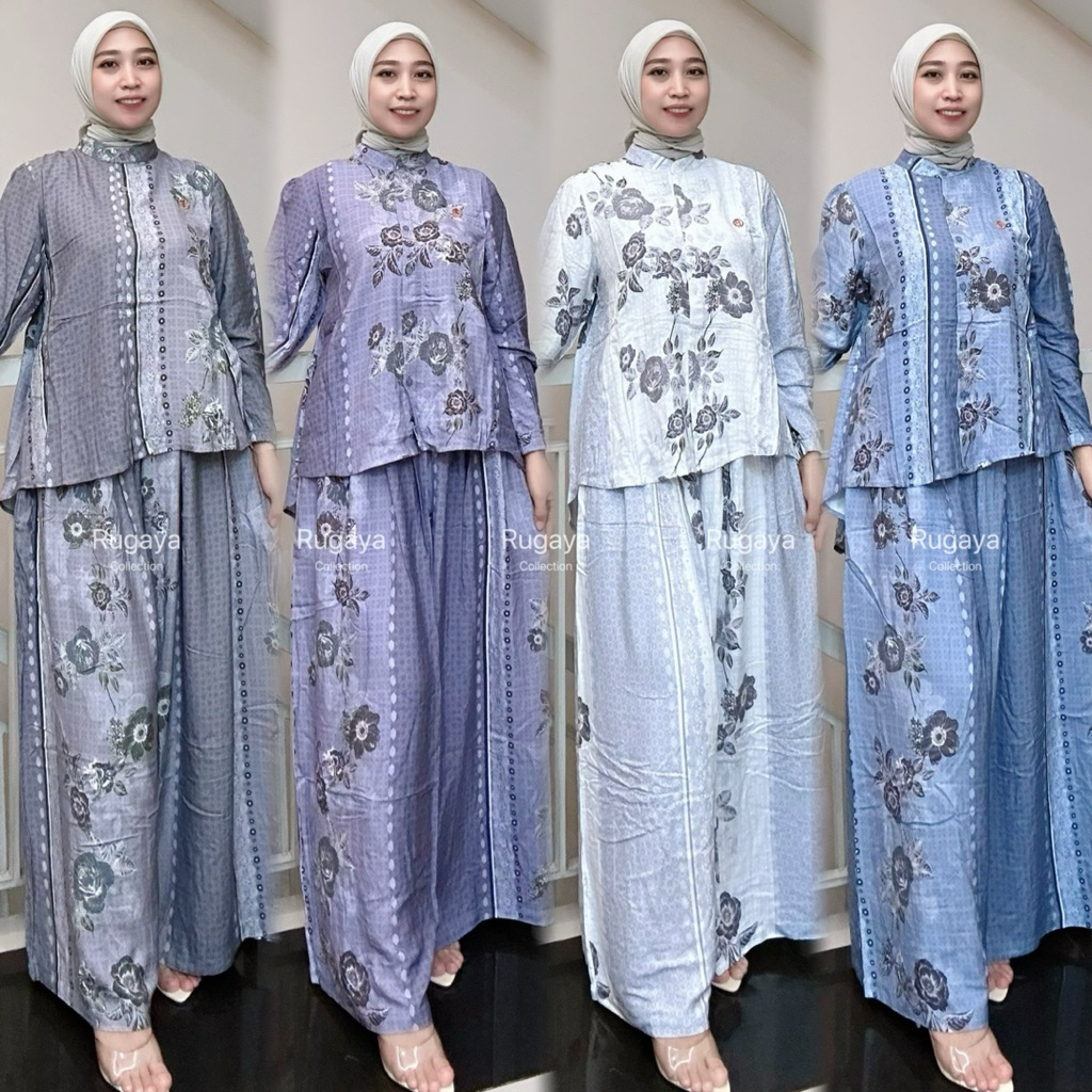 READY STOK DIENDA SETELAN KULOT VISCOSE TWIL