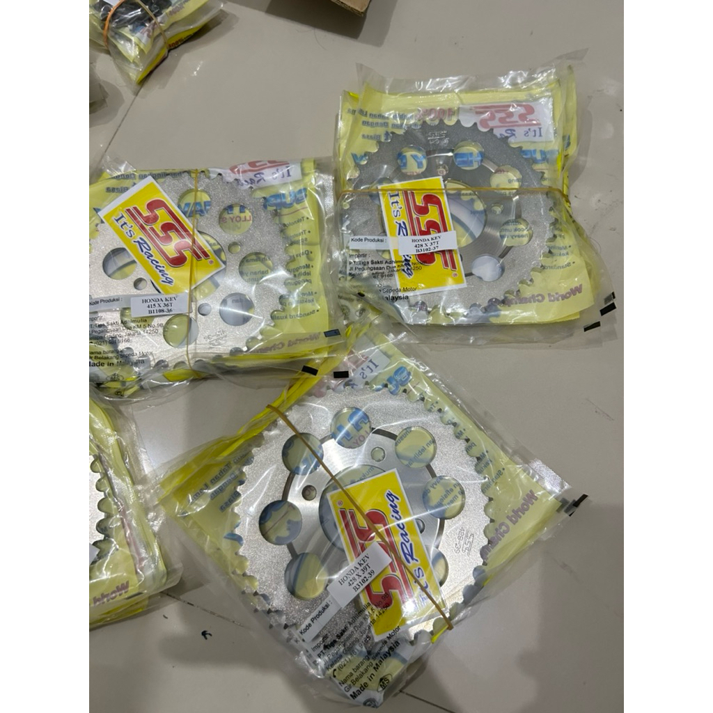 GER GEAR SSS BELAKANG 428/415 (32,33,34,35,36,37,38,39,40) HONDA BEBEK 110cc (KEV) Astrea Grand, Sup
