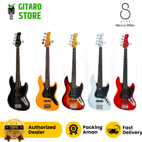 Elektrik Gitar Bass Sire Marcus Miller V3P 5St Passive Bass 5 String Original