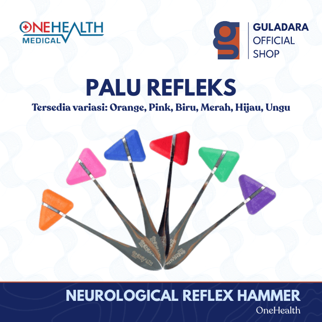 Onehealth - Neurological Reflex Hammer Segitiga - OH-REFLEXHAMMER-TRI