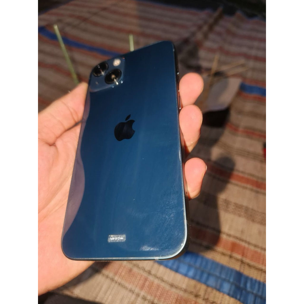 iphone 13 ibox 128 midnight second garansi resmi