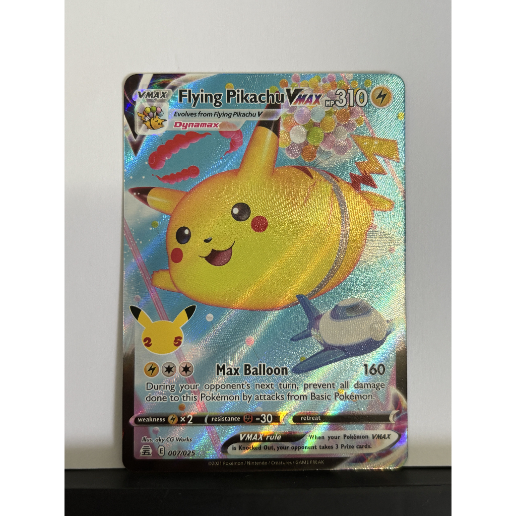 Flying Pikachu VMAX #007 Pokemon Celebrations [ENGLISH] NEAR MINT