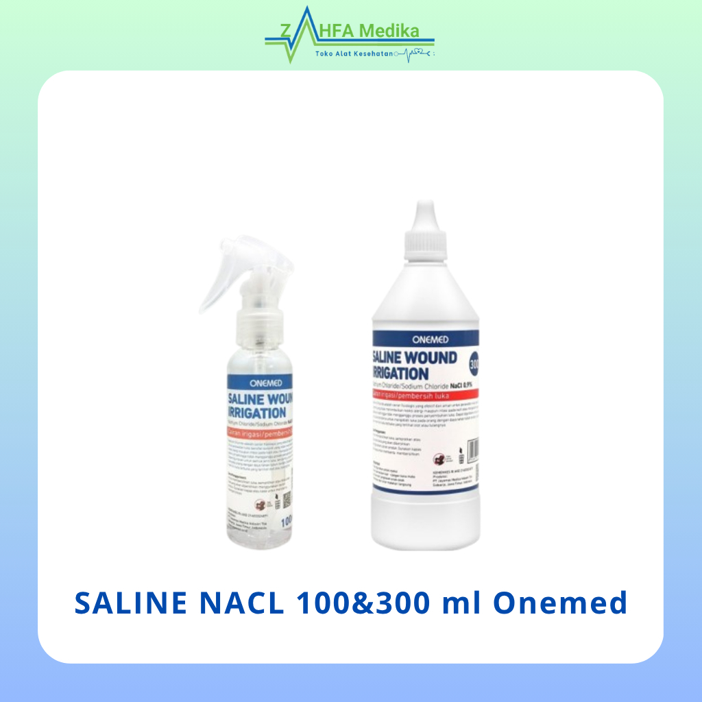 Onemed Saline Wound Irrigation Nacl 100&300 ml