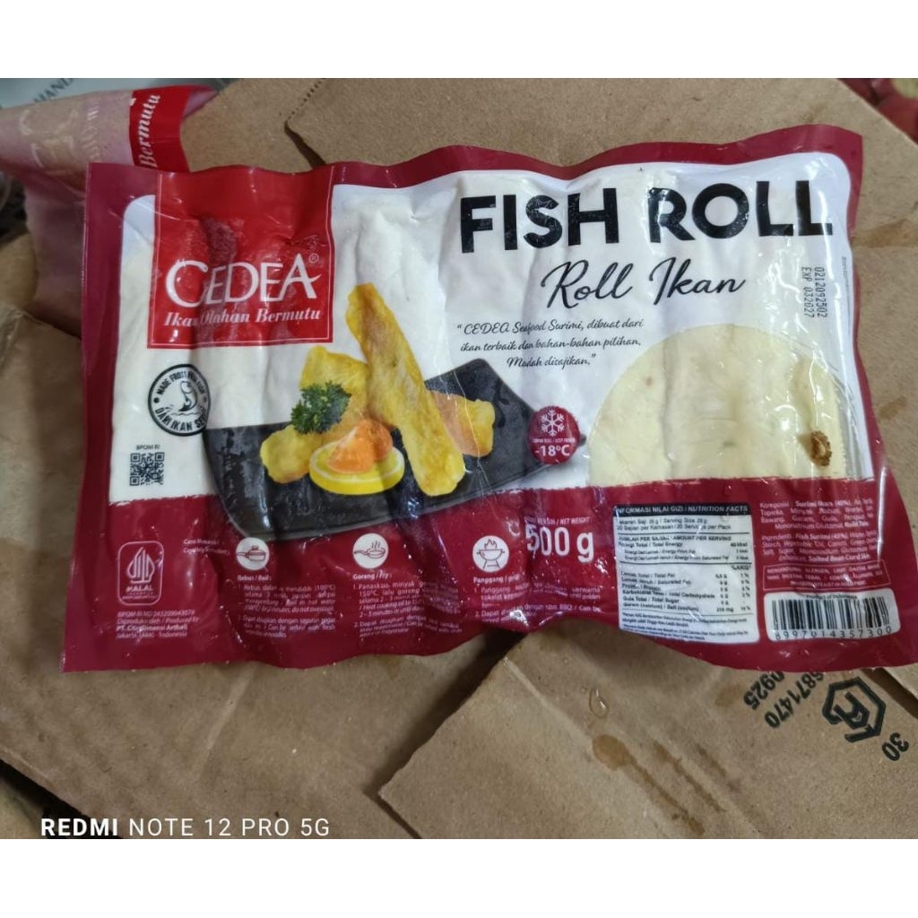 CEDEA FISH ROLL 500gr